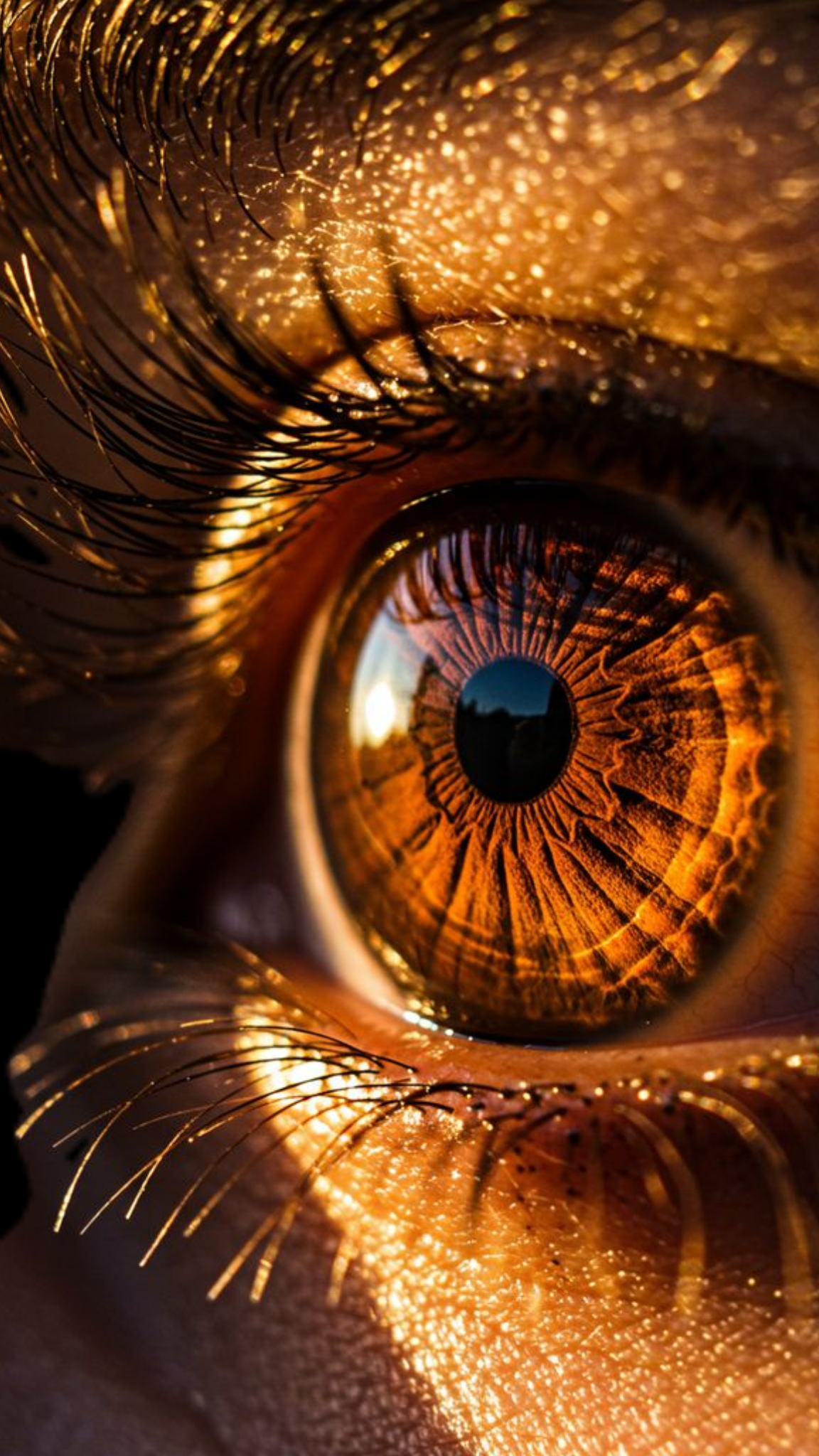 Low and High Order Aberrations of the Eye